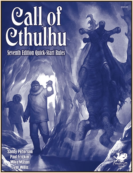 Call of Cthulhu 7th Edition Quick Start - Überblick über die neuen Regeln und 1 Abenteuer
