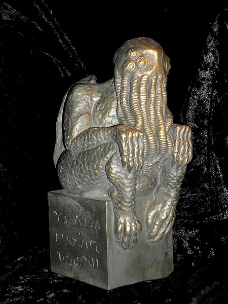 Cthulhu Statuette  nach H.P. Lovecrafts Handzeichnung - Ansicht 8