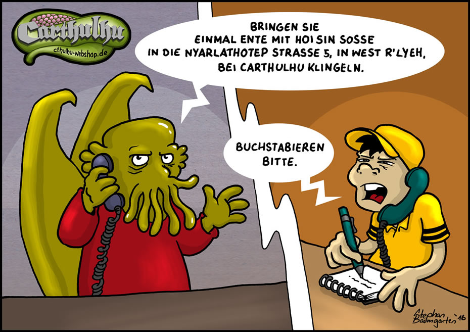 Carthulhu - Buchstabieren bitte